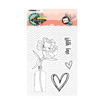 Studio Light - Clear Stamp Clearstamp A6 Sweet flowers nr.436