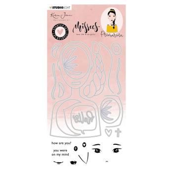 Studio Light - Stempel mit Stanze Stamp - Cut Die Starter set Primarina Missees Collect