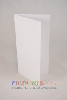 Faltkarte DIN Lang  240g/m²  in weiss