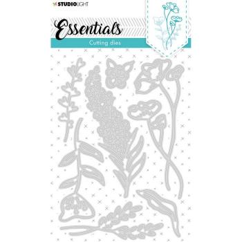Studio Light Die Cut - Stanze - Essentials cutting die Long flowers nr.107