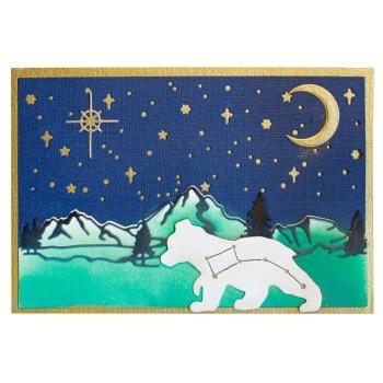 Studio Light Die Cut - Stanze - Moon flower collection cutting die Star signs nr.136