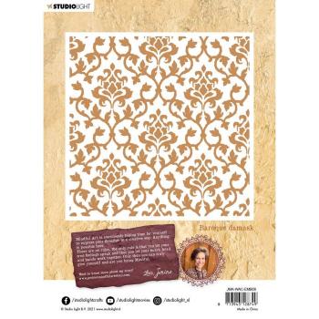 Studio Light - Warm - cozy embossing folder Baroque damask nr.08