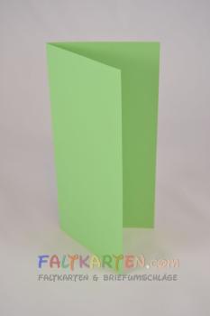 Faltkarte DIN Lang 240g/m² in pistazie