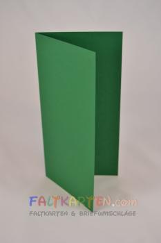 Faltkarte DIN Lang 240g/m² in dunkelgrün