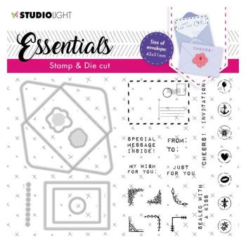 Studio Light Die Cut - Stanze - Essentials stamp & die cut Rectangular envelope