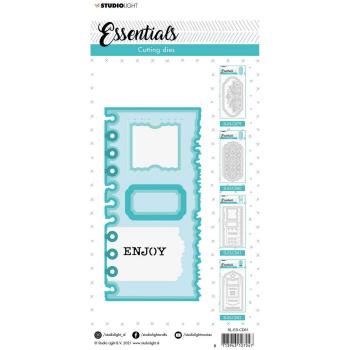 Studio Light Die Cut - Stanze - Essentials cutting die Slimline page ticket nr.81