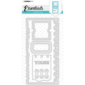 Studio Light Die Cut - Stanze - Essentials cutting die Slimline page ticket nr.81