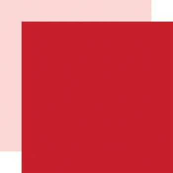 Echo Park "Hello Valentine" 12x12" Coordinating Solids Paper - Cardstock
