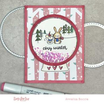 Time For Tea Clear Stamps Cosy Winter A5 