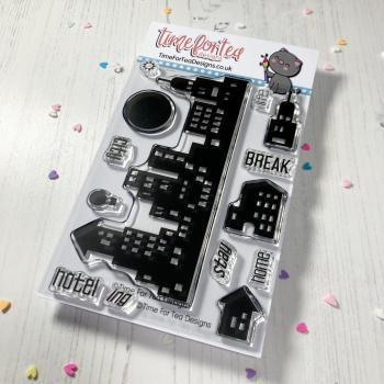 Time For Tea Clear Stamps Designs City Break 