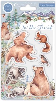 Craft Consortium In The Forest Clear Stamps Bear 