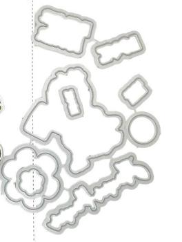 Kulricke Stanzset "Felix Hippie" Craft Die | Stanze
