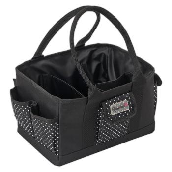 Papermania - Craft Tote Bag Liquorice Dot - Bastelttasche gepunktet