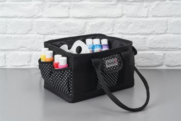 Papermania - Craft Tote Bag Liquorice Dot - Bastelttasche gepunktet