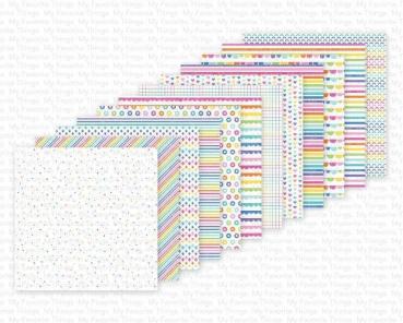 My Favorite Things Rainbow Love 6x6 Inch Paper Pad