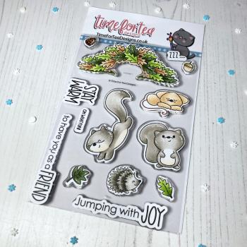 Time For Tea Clear Stamps Designs Jumping With Joy 