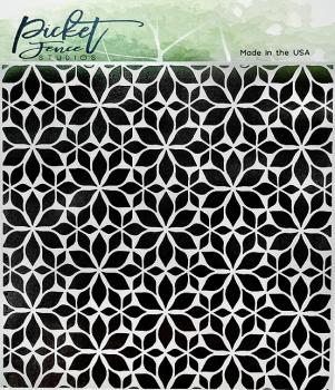 Picket Fence Studios Lots of Blossoms  Stencil - Schablone