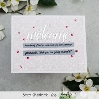 Picket Fence Studios  Gradient Flatback Pearls True Pink & Milk Chocola  - Halbperlen
