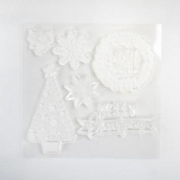 Dovecraft Craft Clear Stamps - Winter Wonderland