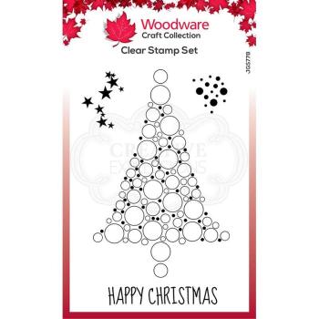 Woodware are Bubble Spruce Clear Stamp (JGS778)  Clear Stamps - Stempel 