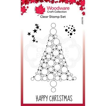Woodware are Bubble Spruce Clear Stamp (JGS778)  Clear Stamps - Stempel 
