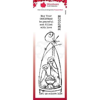 Woodware Rejoice   Clear Stamps - Stempel 