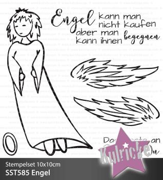 Kulricke Stempelset "Engel" Clear Stamp Motiv-Stempel