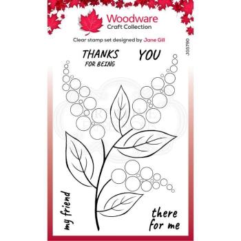 Woodware Bubble Bloom Ellie   Clear Stamps - Stempel 