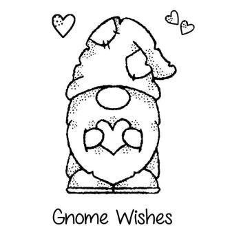 Woodware Little Gnome   Clear Stamps - Stempel 