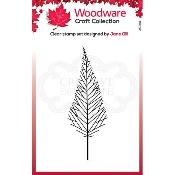 Woodware Mini Tall Twiggy Tree   Clear Stamp - Stempel 