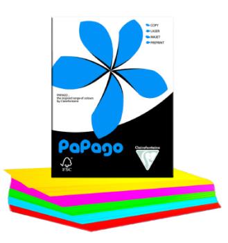 intensivfarbiges Briefpapier 80 g/m² - A4 - 500 Blatt verschiedene Farben
