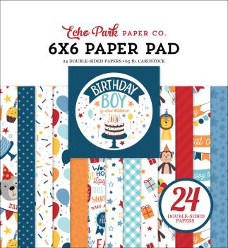 Echo Park "Birthday Boy" 6x6" Paper Pad