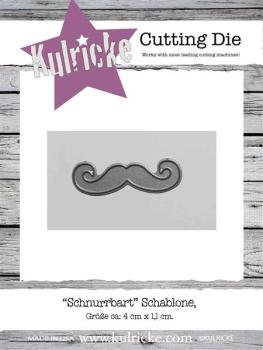Kulricke Stanzschablone "Schnurrbart" Stanze - Craft Die | Stanze