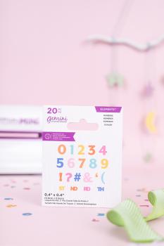 Gemini Numbers Mini Elements Dies  - Stanze - Zahlen