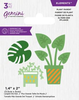 Gemini Plant Parent Mini Elements Dies - Stanze - Topfpflanze