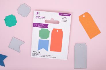 Preview: Gemini Tags Mini Elements Dies  - Stanze - Banner