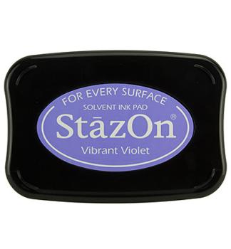 Tsukineko StazOn Inkpad - Vibrant Violet   - Permanent Stempelkissen
