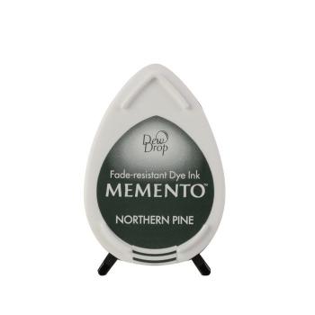 Tsukineko - Memento Dew Drope Ink Pad - Northern Pine   - Pigment Stempelkissen