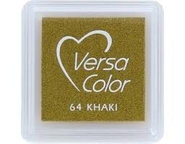 Tsukineko - Versa Color Small Ink Pad - Khaki   - Stempelkissen