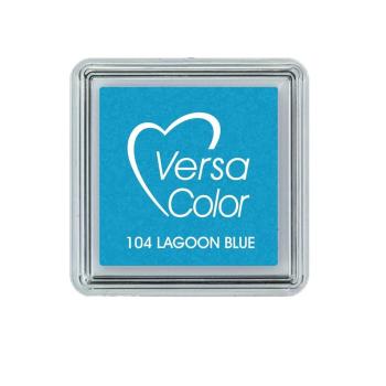 Tsukineko - Versa Color Small Ink Pad - Lagoon Blue   - Stempelkissen