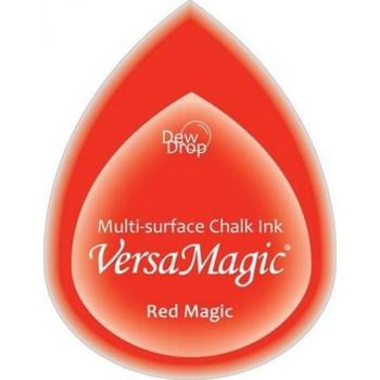 Tsukineko VersaMagic Dew Drops  - Red Magic   - Kreide Stempelkissen