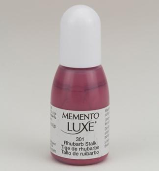 Tsukineko Memento Luxe Reinker - Rhubarb stalk   - Nachfülltinte