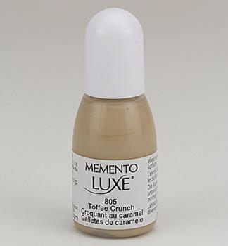 Tsukineko Memento Luxe Reinker - Toffee Crunch   - Nachfülltinte