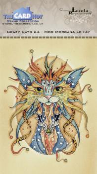 The Card Hut Crazy Cats Mog Morgana Clear Stamps Stempelset 
