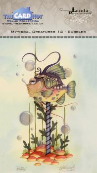 The Card Hut Mythical Creatures Bubbles Clear Stamps Stempelset 