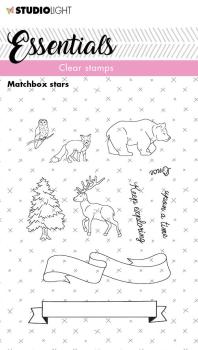 Studio Light - Stempel mit Stanzen Matchbox Stars 