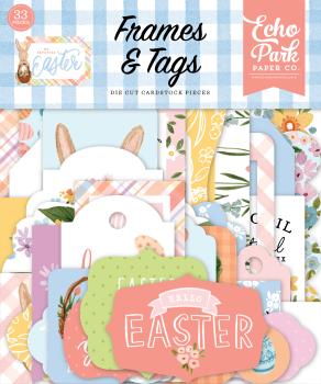 Echo Park "My Favorite Easter" Ephemera Frames & Tags