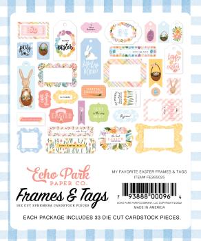 Echo Park "My Favorite Easter" Ephemera Frames & Tags