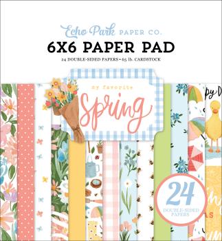 Echo Park "My Favorite Spring" 6x6" Paper Pad