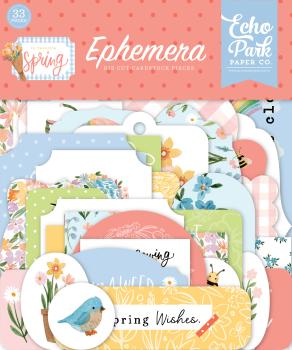 Echo Park "My Favorite Spring" Ephemera Frames & Tags